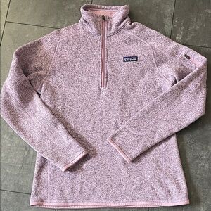 Patagonia Lavender Fleece Quarter-Zip